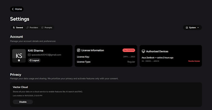 develop a cross platform desktop app using tauri and react