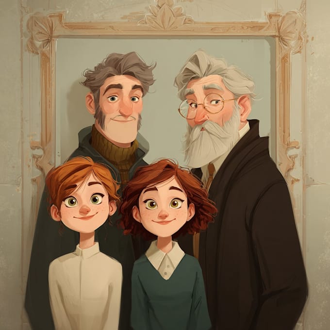 do paint your family portrait
