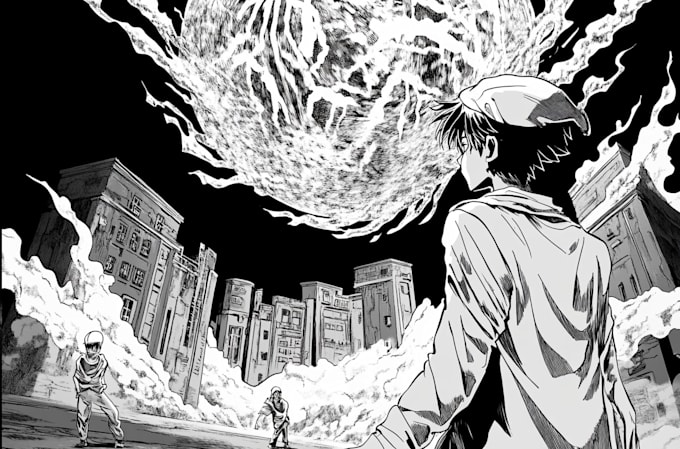 draw great manga pages for you
