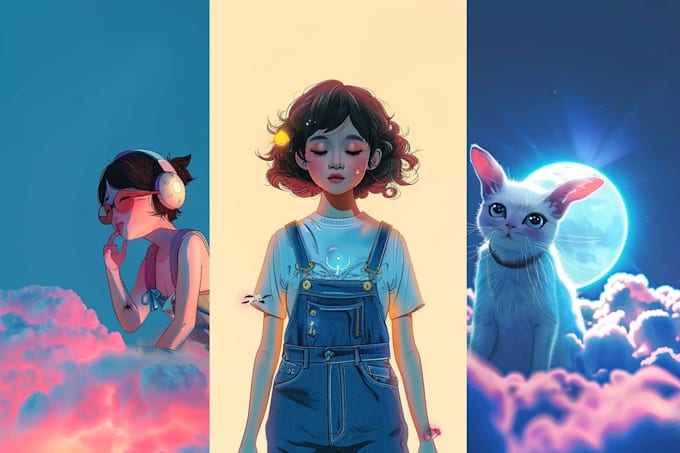 draw cute character illustration