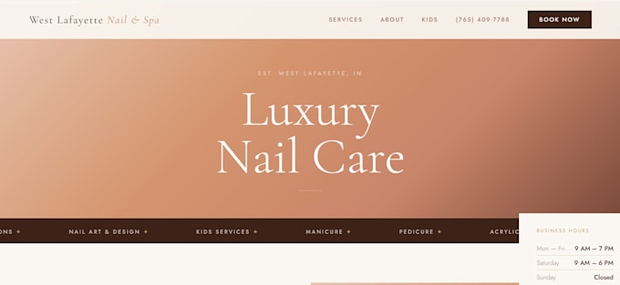 make professional custom coded website like apple and nike