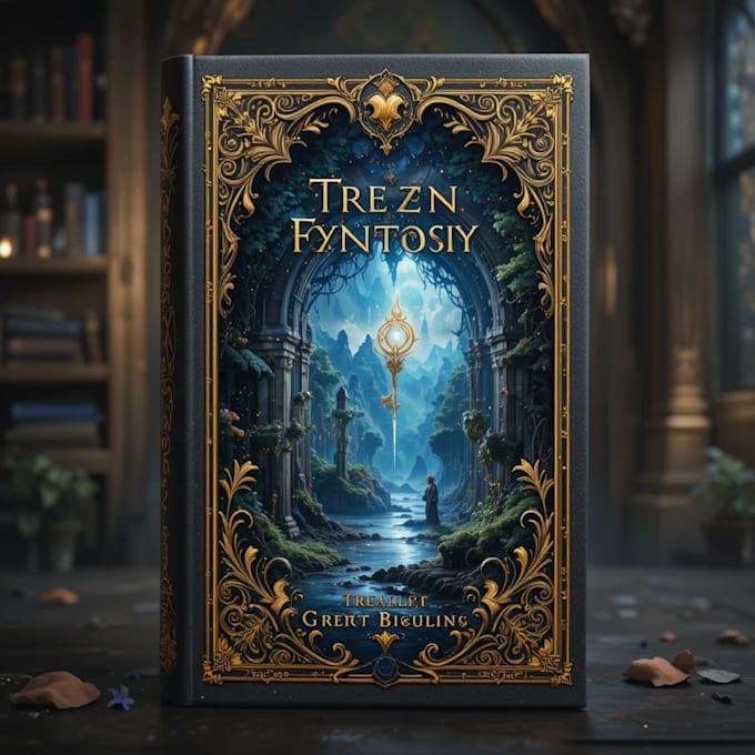 design a fantasy book cover