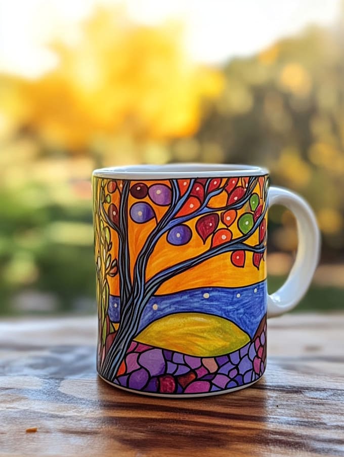 awesome custom  coffee mug design