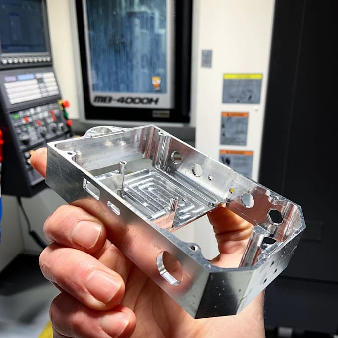 precision cnc machining 5 axis milling aluminum prototyping from step file