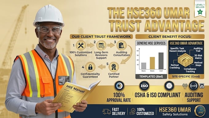 write risk assessment, method statement, rams, jsa, swms and hse plan