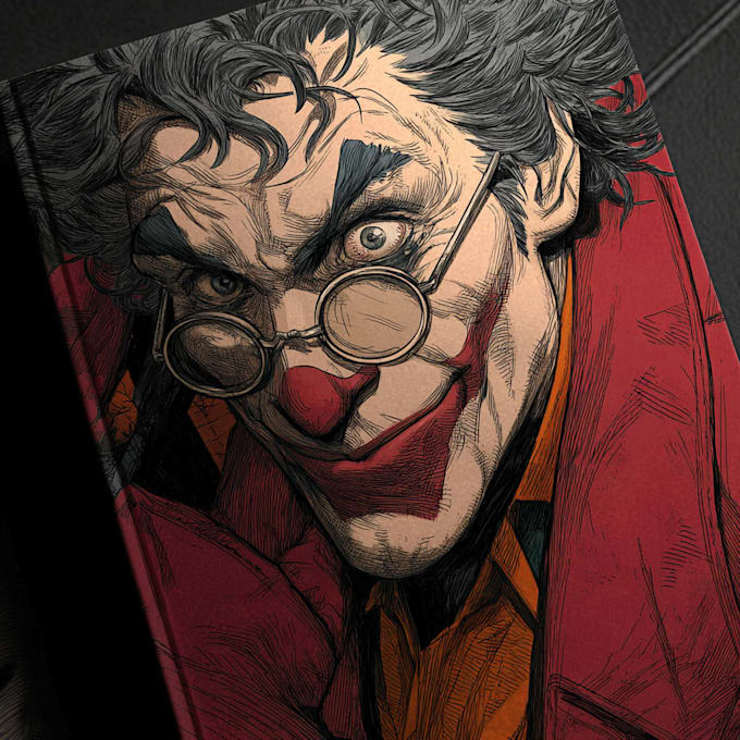illustrate professional comic book pages for you