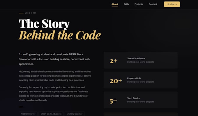 design and develop your website