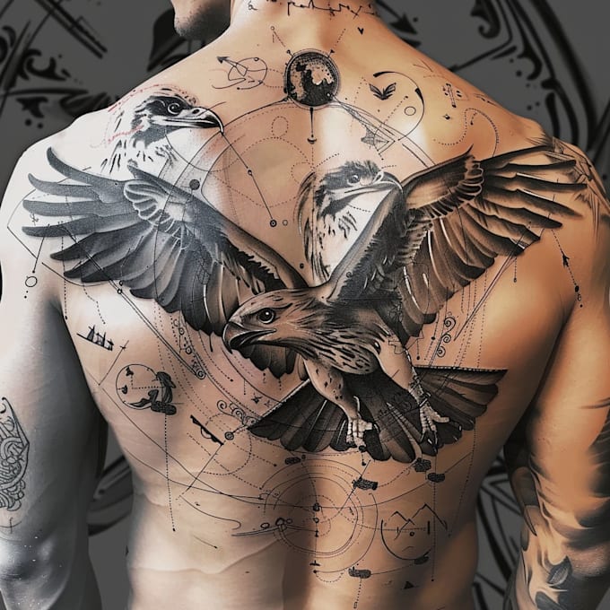 design a realistic tattoo
