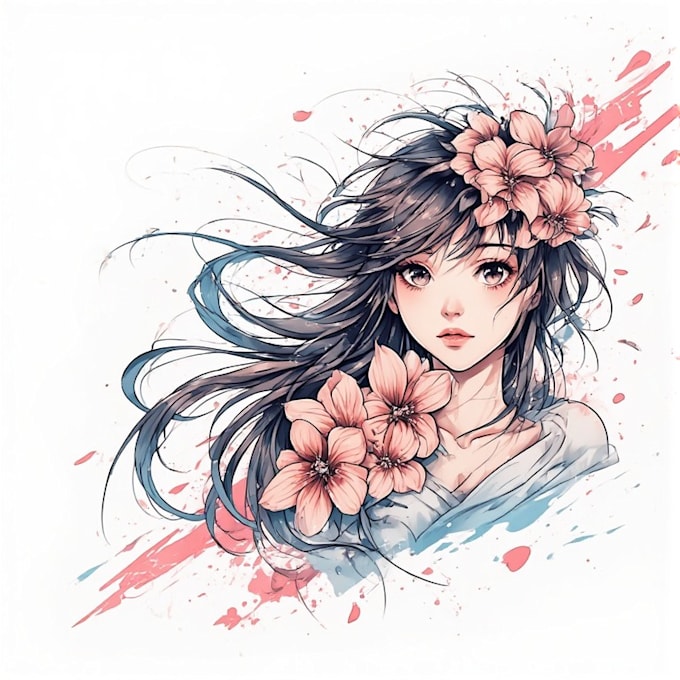 create anime tattoo design