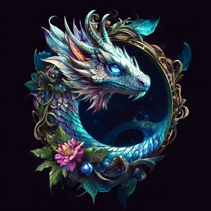 do fantasy game logo and branding