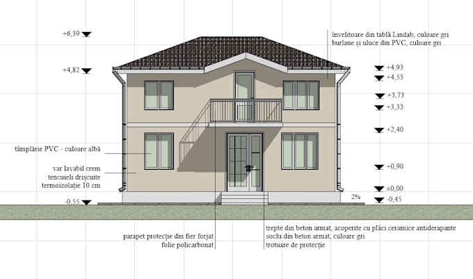 create realistic exterior render for your house