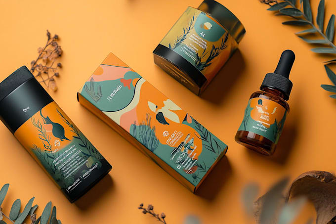 design a bold and modern packaging design