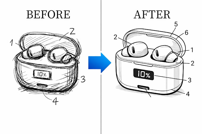 design clean and accurate patent illustrations