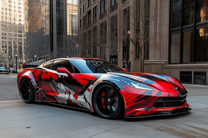 make a awesome car wrap, van wrap any vehicle wrap