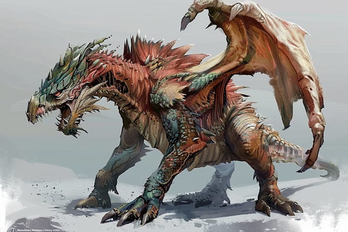 draw fantasy or dnd creatures and monsters