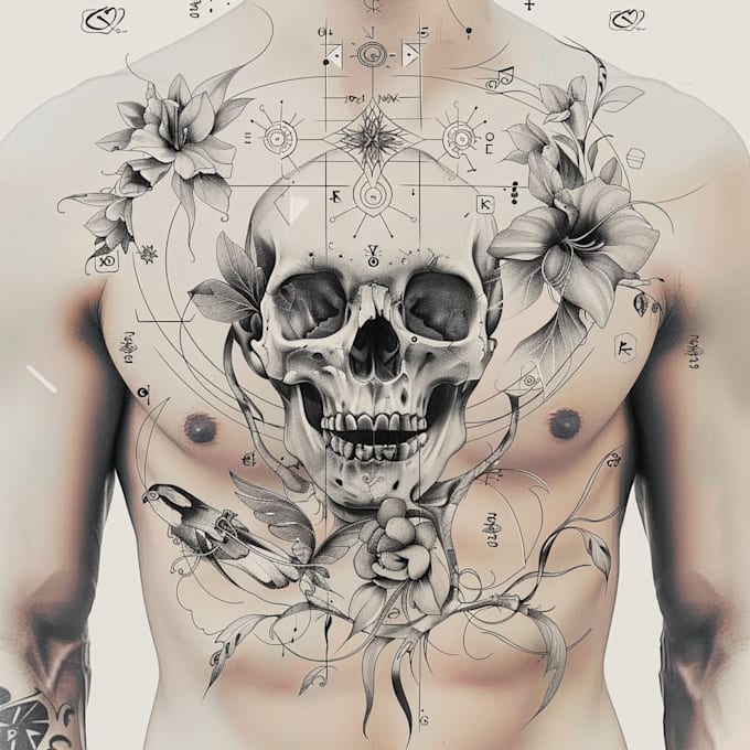 design a realistic tattoo