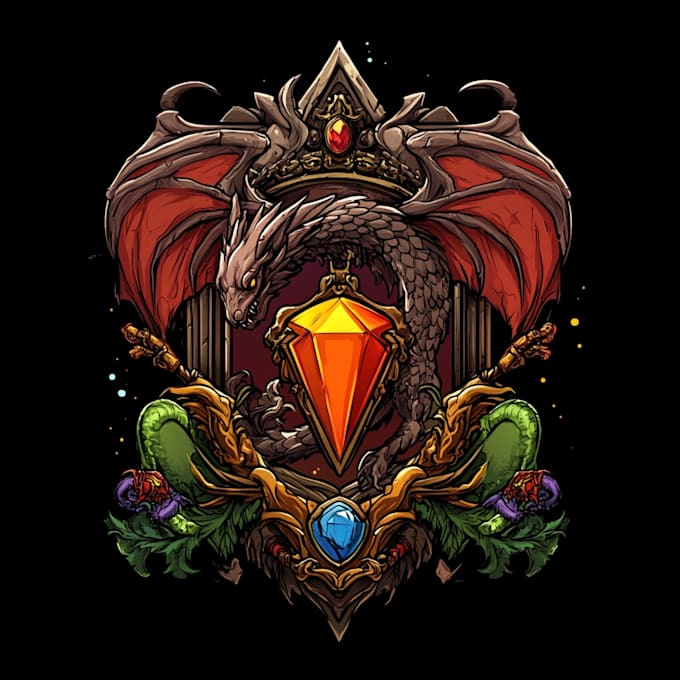 design your professional fantasy logo