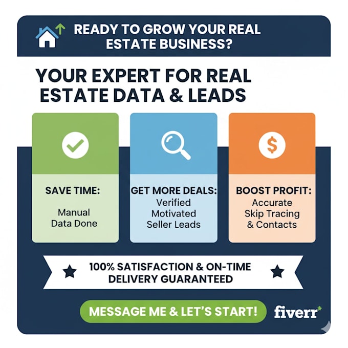 do professional real estate data entry and property research