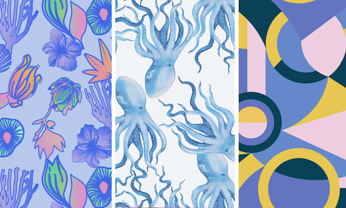 create a custom seamless pattern design