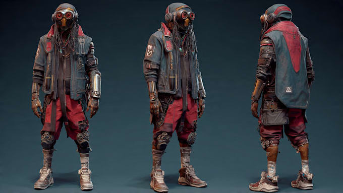 design character cyberpunk character