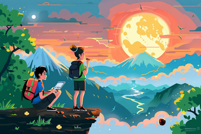 create vector resizable illustrations for your website