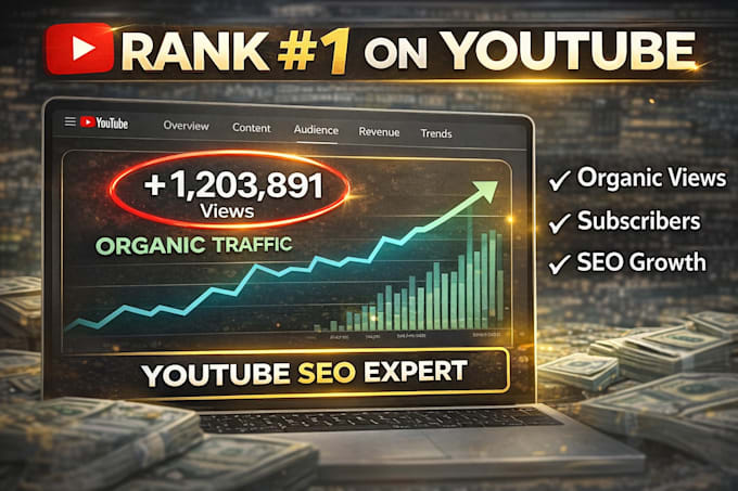 be your youtube seo expert for professional video optimization and auditing