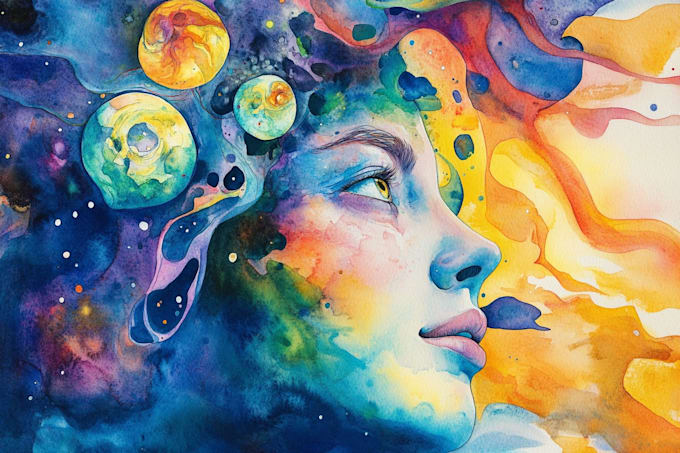 paint a watercolor illustration