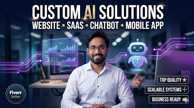 build ai website, ai chatbot, saas app, and full stack development