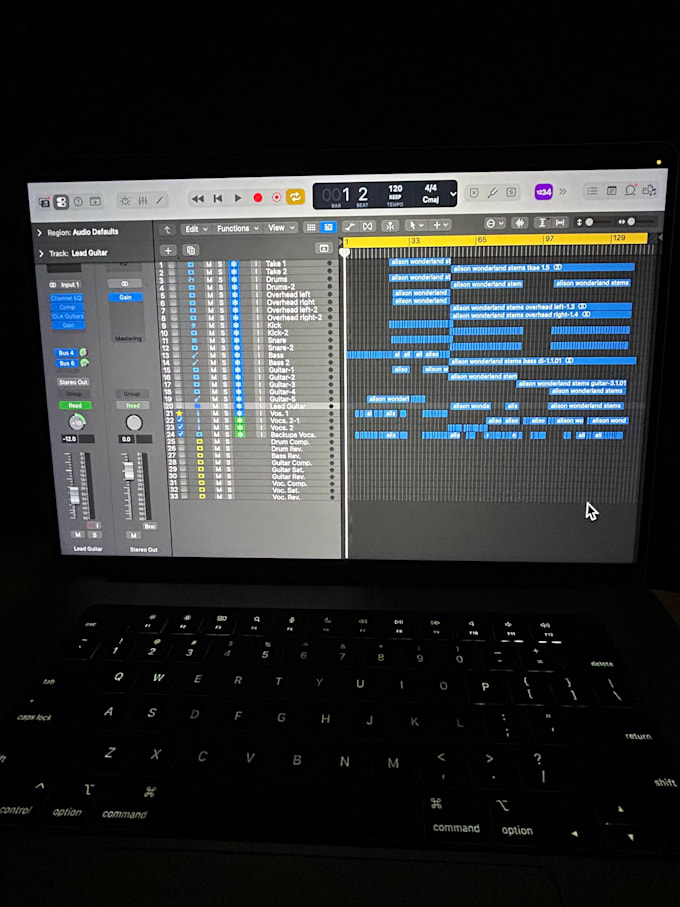 clean and organize your audio stems for a mix ready session