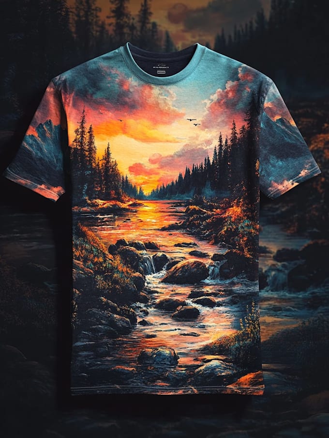 sublimated t shirt design
