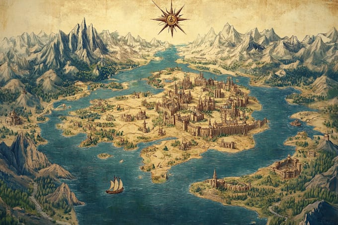 create your fantasy city map