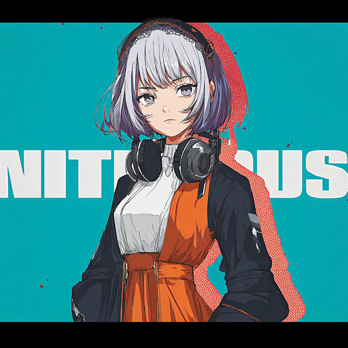 draw anime character illustration
