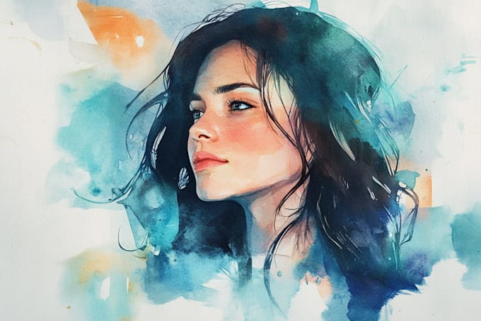 design a watercolor illustration