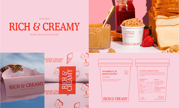 design logo, brand identity guidelines ,branding kit