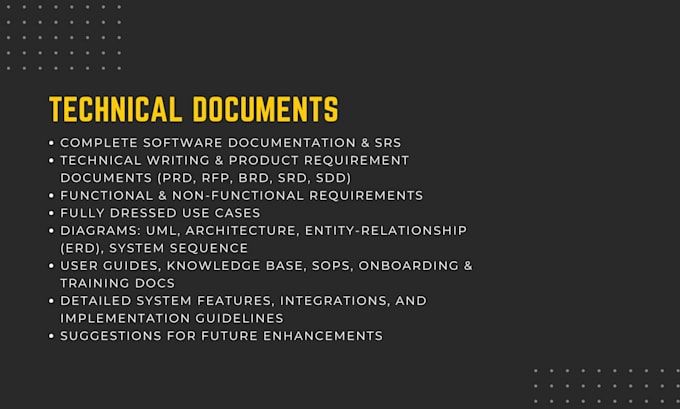 write professional saas, API, and software documentation