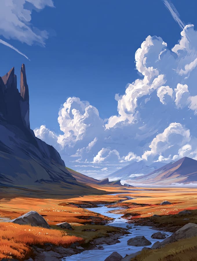 design nature environment concept art