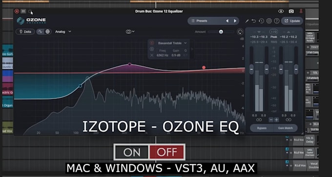 develop custom vst3, au, audio piugins using juce, dsp, eqs, filters, gui design