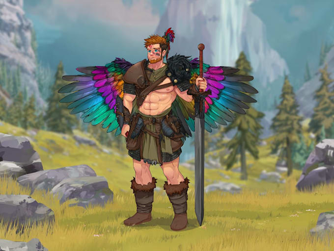 illustrate your dnd character, party, or npc