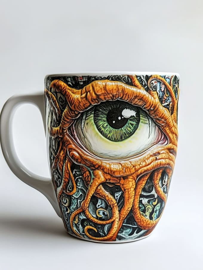create a mug or coffee mug design