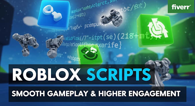 be your roblox programmer and scripter for roblox lua scripting  and fix bugs