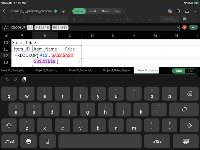do excel data analysis, dashboards, vlookup and xlookup task