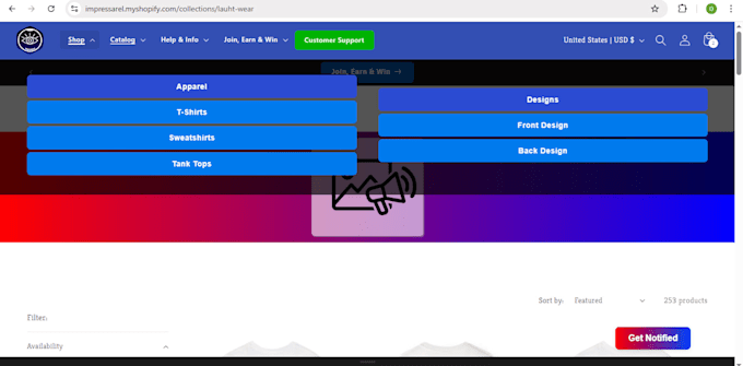 create your shopify store from scratch with printify products
