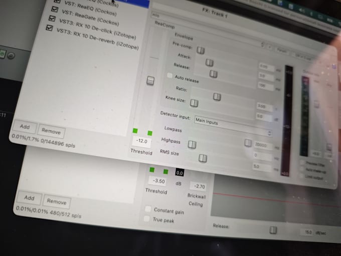 denoise, boost, balance, echoclean and edit your voice recordings for good
