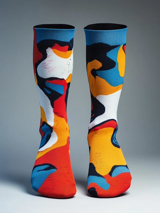 design custom and unique socks design