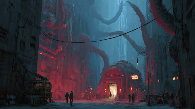 design sci fi illustration and sci fi sci fi illustration