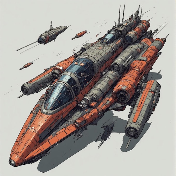 do sci fi spaceship design