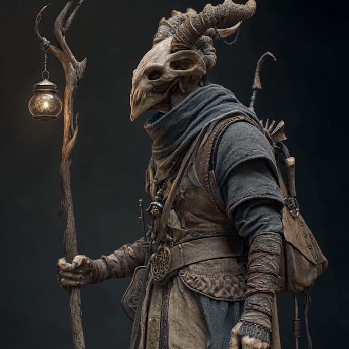 record a scary, evil male character voice over