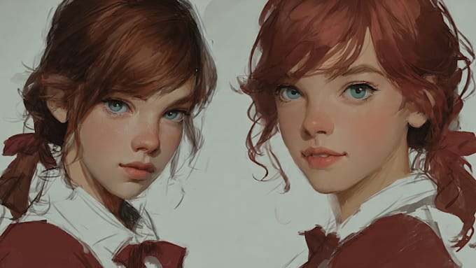 do realistic and semi realistic illustrations for you