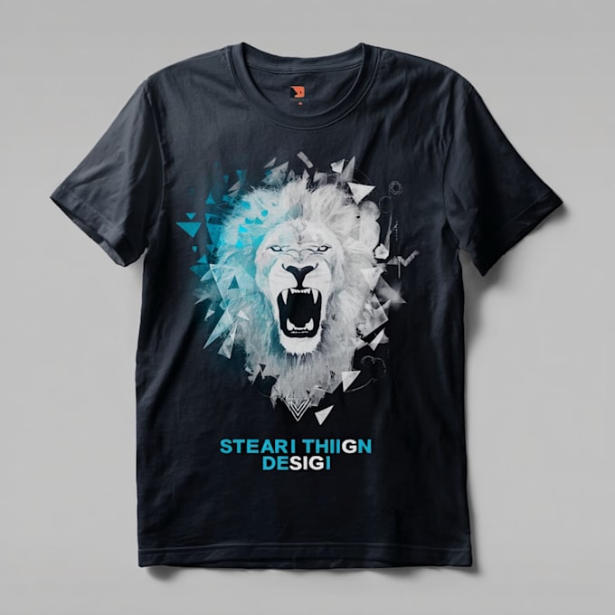 do custom typography tshirt design