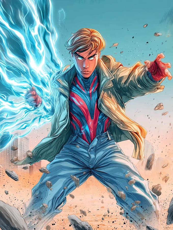 create original comic book artwork